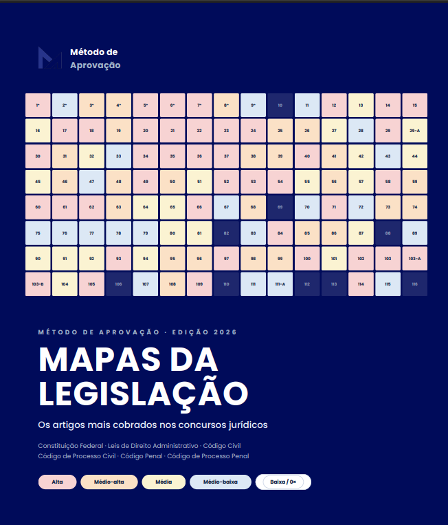 Capa da amostra — Mapa da Legislação
