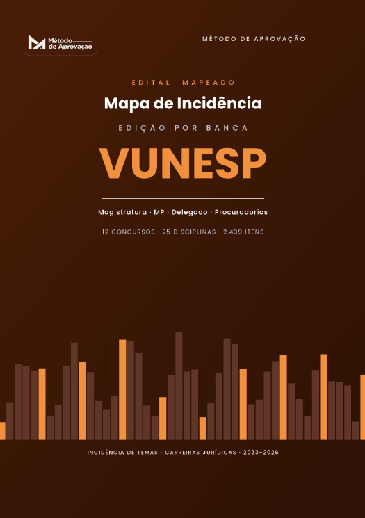 Capa — Mapa de Incidência: Vunesp