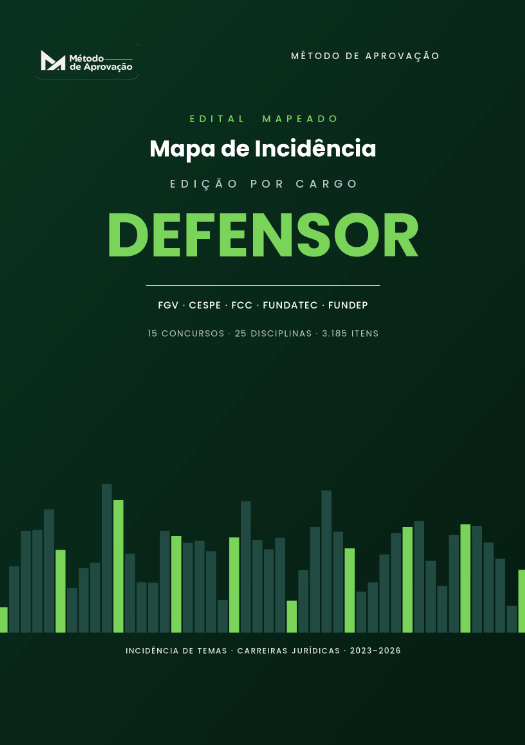 Capa — Mapa de Incidência: Defensor